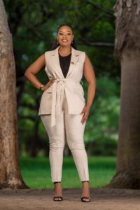 Two pieces suit white